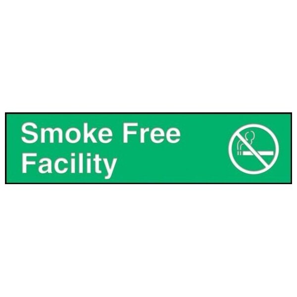 Accuform 12 in W x 3 in H, Engraved Plastic PSG652GN - main